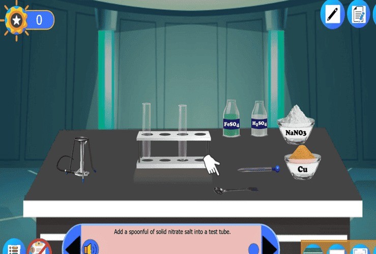 Nachweis des Nitratanions