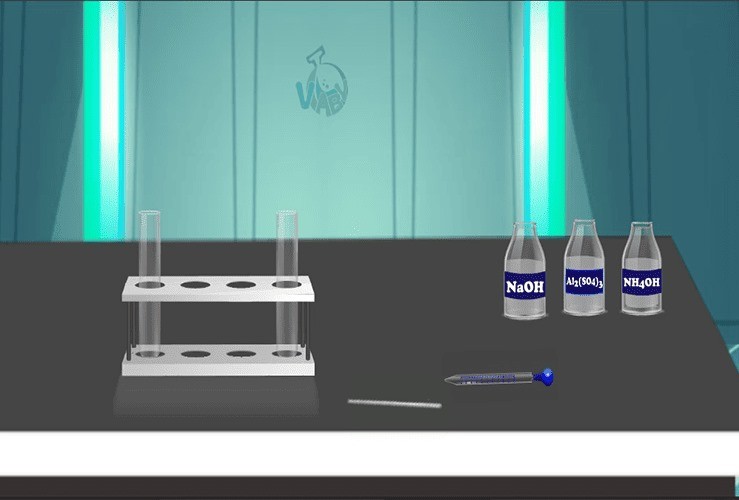 Nachweis von Aluminiumkationen