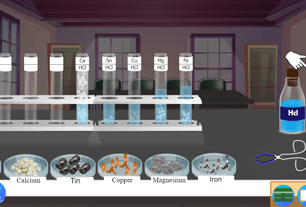 Reactions of metals and acids