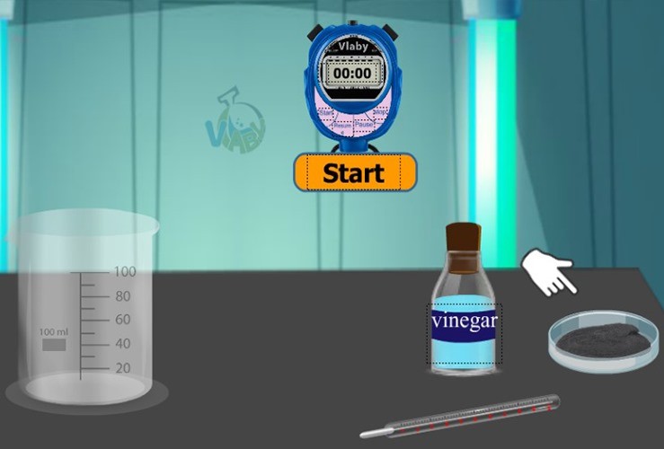 Preuves d'une réaction chimique (réaction de la laine d'acier avec le vinaigre)