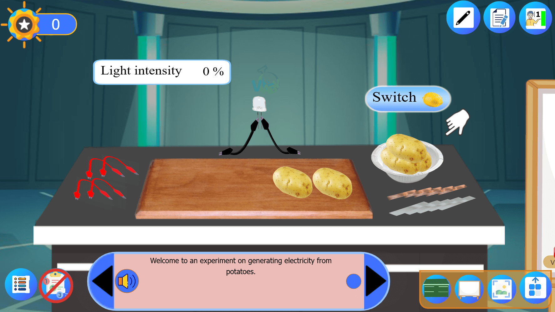 Converting Chemical Energy to Electrical Energy