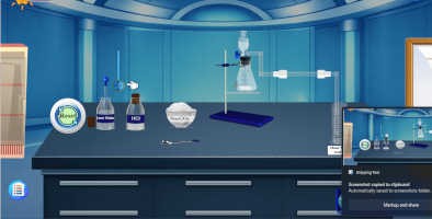 Reaction of a Strong Acid with a Salt of a Weak Acid