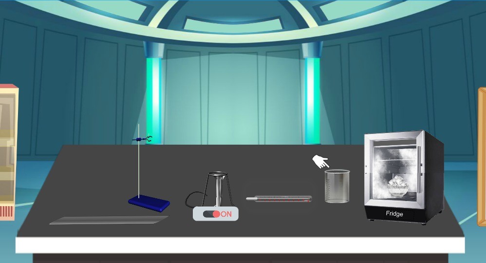 Three states of matter