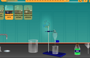 Mixing and separation of substances