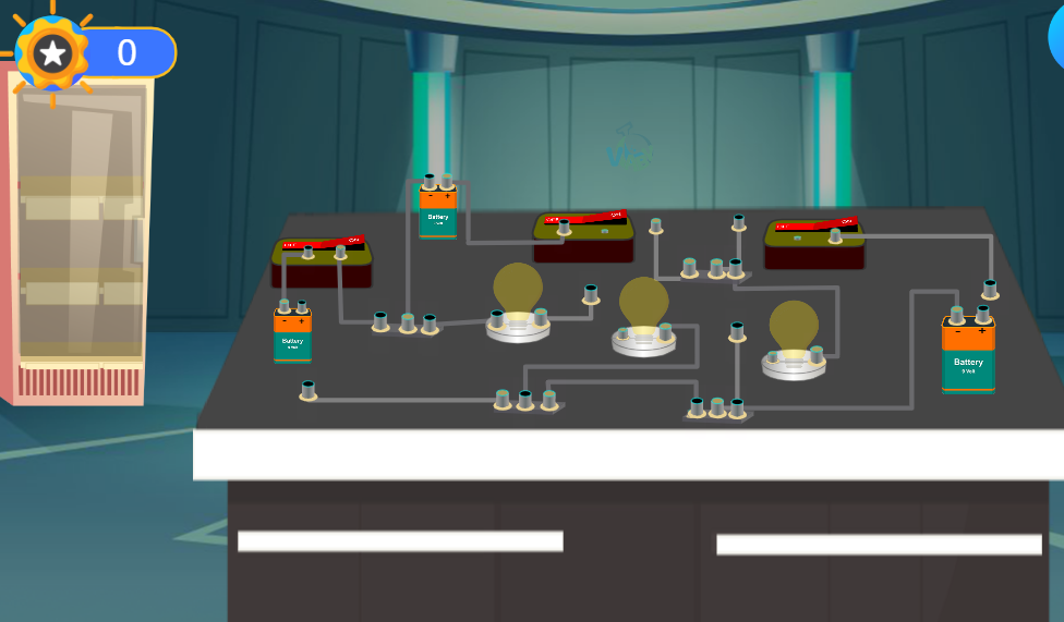 Which Electrical Switch Controls the Lighting of Each Electric Bulb